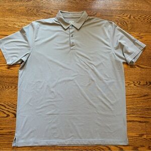 Callaway light gray striped golf polo, Men’s XL